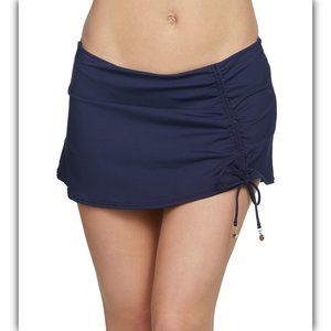 Anne Cole Live In Color ADJ Sarong Swim Skirt